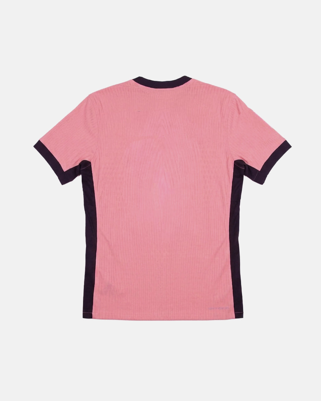 PSG embroidered pink concept jersey back view — limited edition handcrafted in Paris and Versailles — VOLTA Avenue Rose Edition