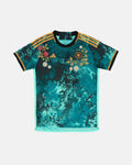 Germany 'Schwarzwald' Edition hand-embroidered concept football jersey front view — VOLTA Paris