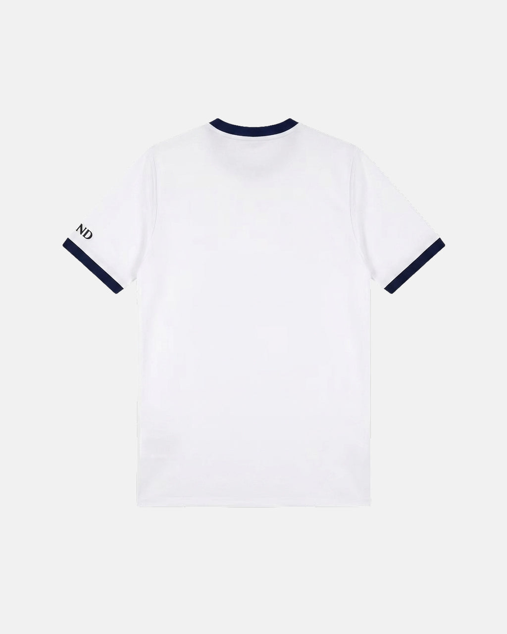 PSG 'Sang Bleu' Edition hand-embroidered away concept football jersey back view — VOLTA Paris