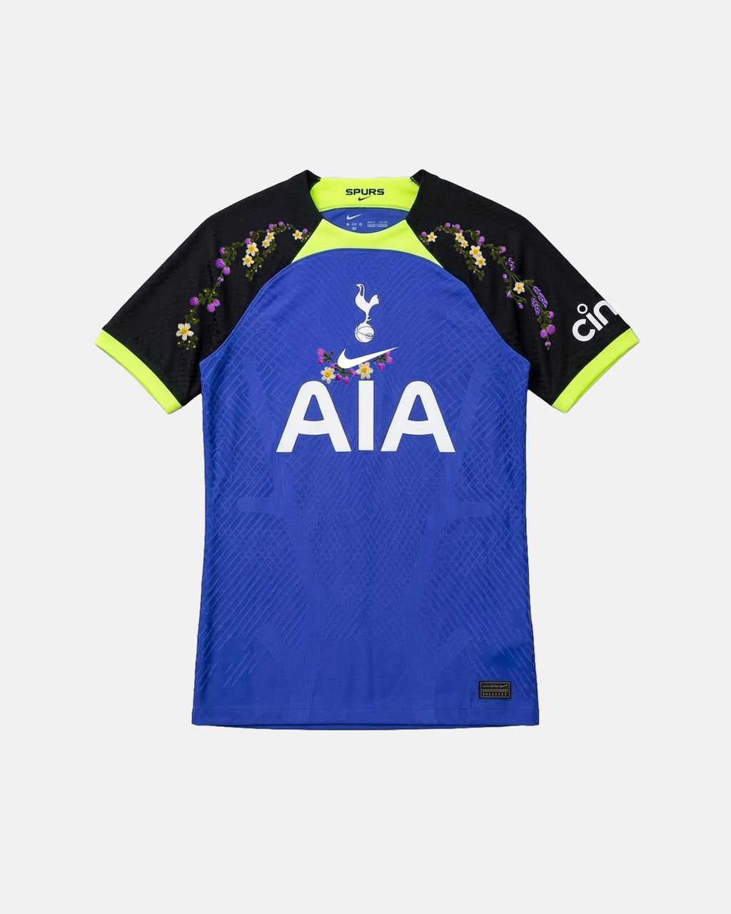 Tottenham 'Seven Sisters' Edition hand-embroidered concept football jersey front view — VOLTA Paris
